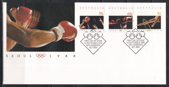 Australia 1988 - Jocurile Olimpice - Seul, FDC