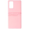 Husa TPU Matte Samsung Galaxy Note 20, Protectie Camera, Slim, Rosu