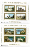 Colitele Colab. Cultural - Ec. Intereurop. (2 blocuri cu ac. nr.), 1982 - NEOBL.
