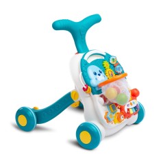 Antepremergator si masuta de joaca 2 in 1 Spark Turcoaz