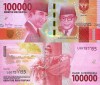 INDONEZIA 100.000 rupiah 2016 UNC!!!