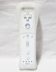 Controller Nintendo Wii Wiimote Motion Plus Wii remote alb white RVL-036 original