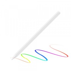 Touch Pen Techsuit AC20-Pro pentru Apple iPad, Versiune Activ, Alb