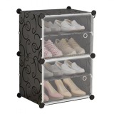 Cutie de depozitare, organizator incaltaminte, 4 nivele, JollyMag, CB17WZ6