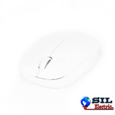 Mouse wireless USB 1000 dpi alb, Ngs foto