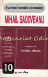 Mihail Sadoveanu - Comentat De Gheorghe Mitrache