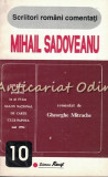 Cumpara ieftin Mihail Sadoveanu - Comentat de Gheorghe Mitrache, Studii Literare, Editura Recif, Scriitori Romani Comentati