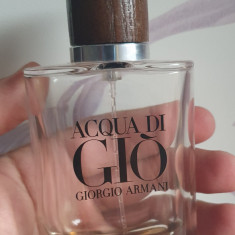 Sticla goala parfum original Acqua din Gio Giorgio Armani, Absolu 75 ml