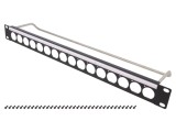 Adaptor de montare patch panel RACK M3 19