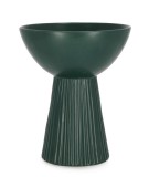 Cumpara ieftin Vaza flori portelan verde Aulis 16x20 cm