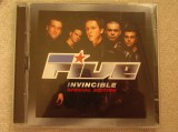 FIVE - Invincible - C D original ca NOU