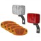 Set Catadioptru + ochi de pisica alb si rosu Cod:AWR1346