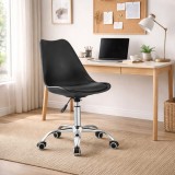 Cumpara ieftin Scaun de birou, Artool, Alba, rotativ, PP, negru, 48x43x91.5 cm