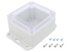 Carcasă Universală Cu Lame De Fixare 80mm x 85mm x 55mm