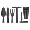 Set 6 Unelte Gradinarit Prosperplast, Plastic Durabil, Mini Lopeti, Grebla, Sapaliga, Tarus, Pahar, Punga Transport