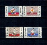 Thailanda 1970 - Instrumente muzicale, serie neuzata