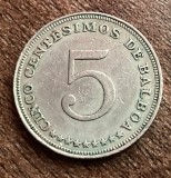 C50 - Moneda foarte veche - Panama - 5 centesimos - 1966