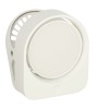 Lampa de veghe KIK cu clips, 3 culori lumina, reglabila, USB reincarcabila, alba