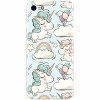 Husa silicon pentru Apple Iphone 6 Plus, Unicorns And Clouds