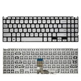 Tastatura Laptop, Asus, ExpertBook P1 P1510, P1510CJ, P1510CD, P1510CDA, P1510CJA, argintie, layout US