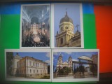 HOPCT LOT 2984 CATEDRALA MITROPOLITANA -IASI-4 CARTI POSTALE-NECIRCULATE, Necirculata, Printata