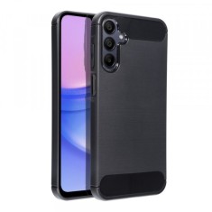 Husa pentru Samsung Galaxy A15 5G A156 / A15 A155, OEM, Carbon, Neagra foto
