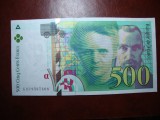 Bancnota Franta 500 Franci 1994 AUNC Europa - Colectie Numismatica