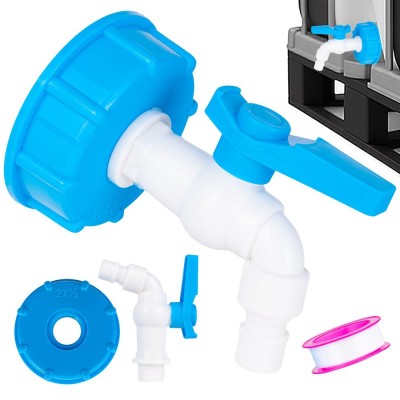 Robinet IBC S60 x 6 1 / 2&amp;quot; pentru containere Mauser, Geko G70192 foto