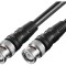 Cablu BNC 50&Omega; 5m Negru