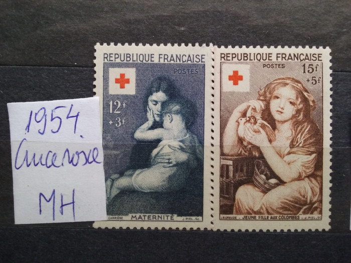 1954-Franta-Cruce rosie-MH