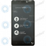 Capacul frontal al modulului de afișare Lenovo Vibe P1m + LCD + digitizer negru