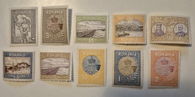 Romania 1913 MNH foto