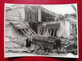Bucuresti 1944 dupa bombardament str.Gen.Angelescu 11,5x8,5 cm