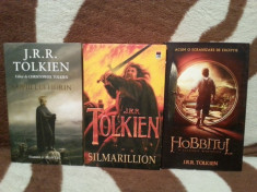 J.R.R.TOLKIEN CARTI (3 VOL) foto