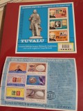 TUVALU/GRENADINES, ANIVERSĂRI - 2 BLOCURI MNH