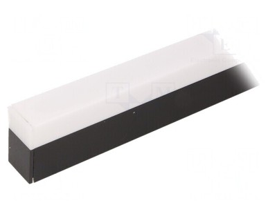 Profil Aluminiu Negru pentru Module LED LINEA20 2m foto