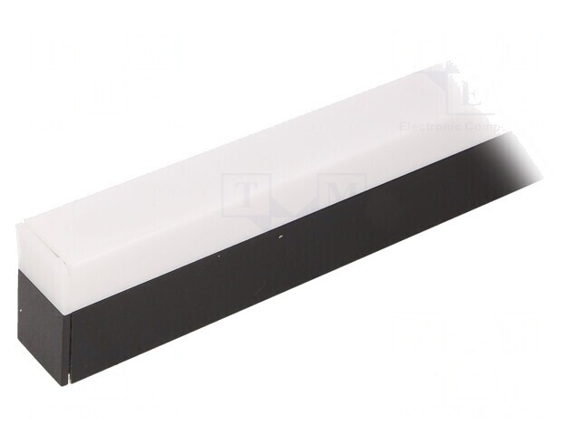 Profil Aluminiu Negru pentru Module LED LINEA20 2m