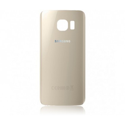 Capac baterie cu geam camera / blitz , Samsung G925 Galaxy S6 Edge Gold Orig Swap.A Capac baterie cu geam camera / blitz , Samsung G925 Galaxy S6 Edge Gold Orig Swap.A