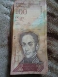 Venezuela 100 bolivares 2015 VF