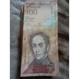 Venezuela 100 bolivares 2015 VF