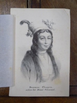 Doamna Floarea, sotia lui Mihai Viteazul 1857 foto
