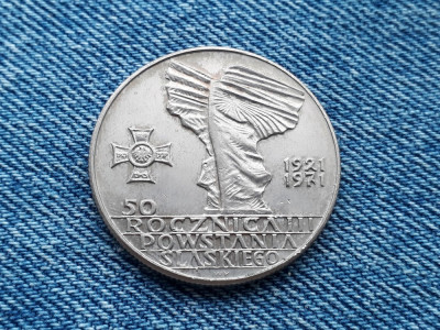 10 Zlotych 1971 Polonia Zloti moneda aniversara foto