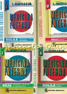 Medicina Interna I-IV - L. Gherasim (set complet 4 volume)