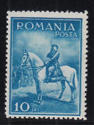 ROMANIA 1932 LP 97 REGELE CAROL II - CALARE MNH foto