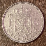 C50 - Moneda foarte veche - Olanda - 1 gulden - 1973