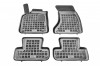 Covorase Auto Cauciuc Tip Tavita Audi Q5 I 2008-2017 Rezaw dedicate, cu fixare