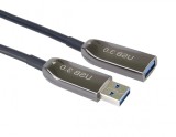 Cablu prelungitor activ USB 3.0 AOC T-M 20m, ku3opt20, Oem