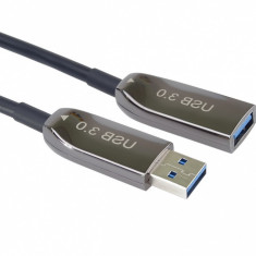 Cablu prelungitor activ USB 3.0 AOC T-M 10m, ku3opt10