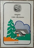 Odihna si cura balneara// brosura turism perioada comunista