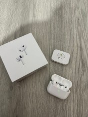 Casti wireless bluetooth, compatibil Apple Airpods Pro, anulare zgomot, microfon, apeluri telefonice, control touch, alb
